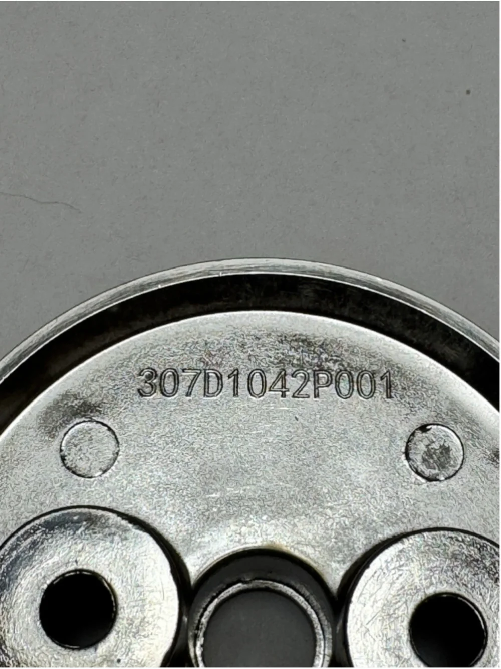 GE General Electric Cafe Oven 307D1042P001 Brushed Stainless OEM Knob Bezel